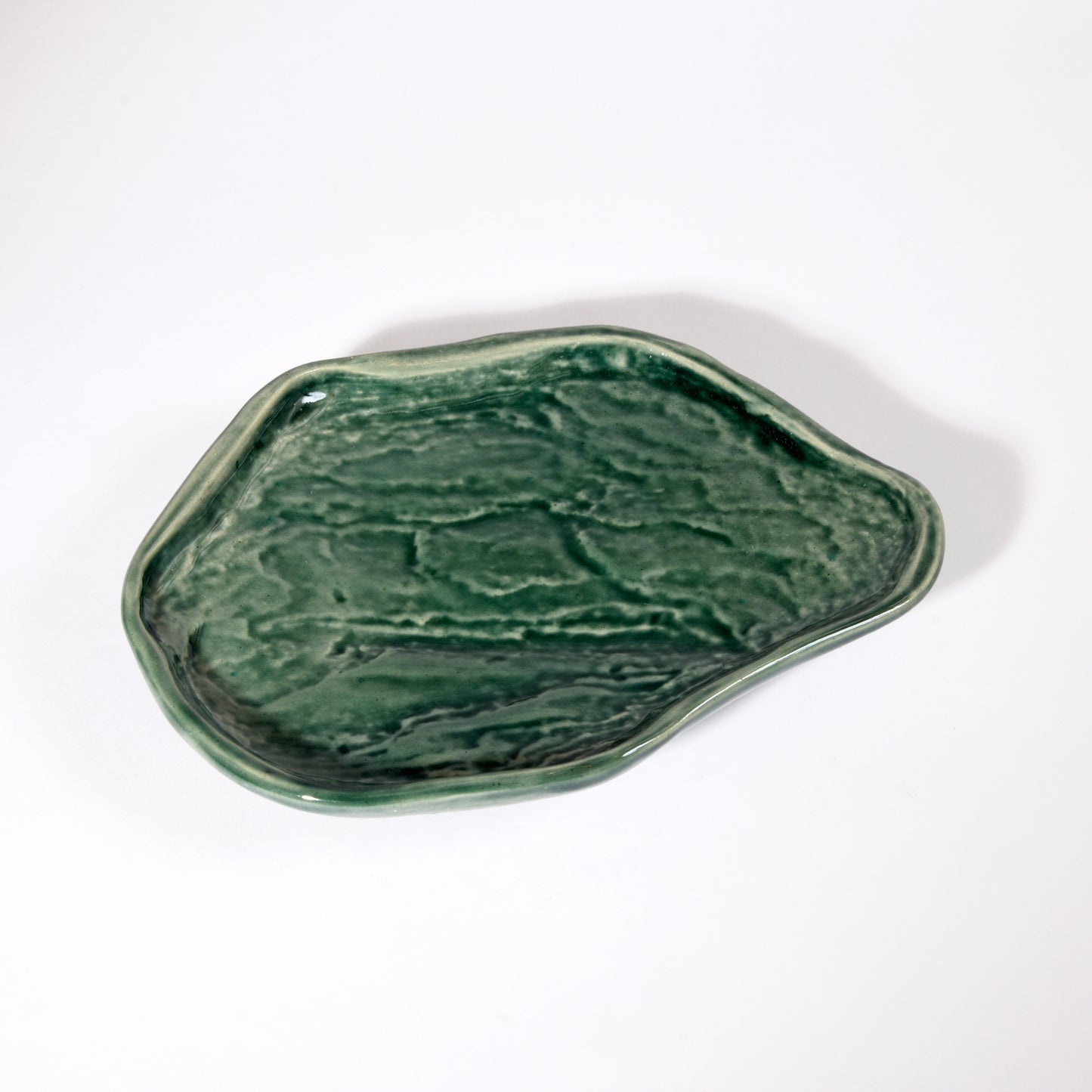 A tactile handmade plate inspired