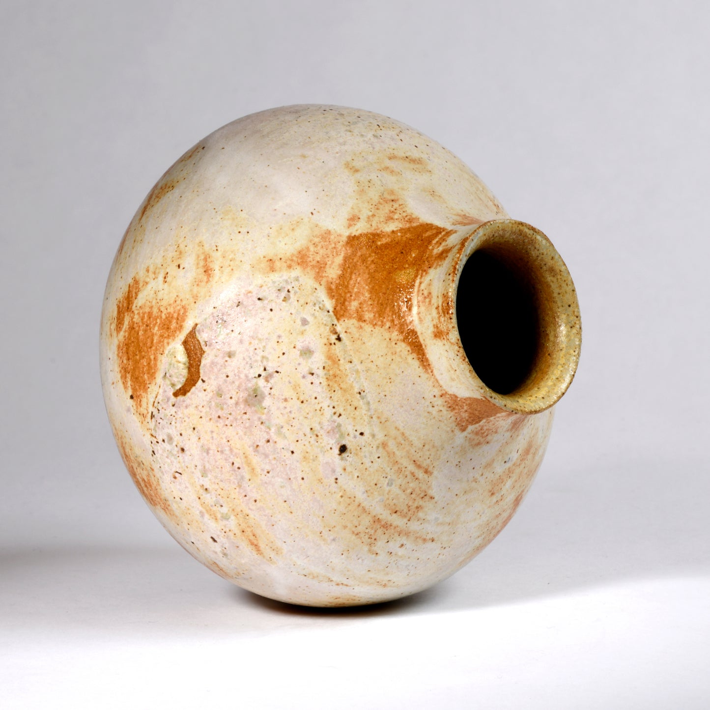 Ash Glazed Bud Vase
