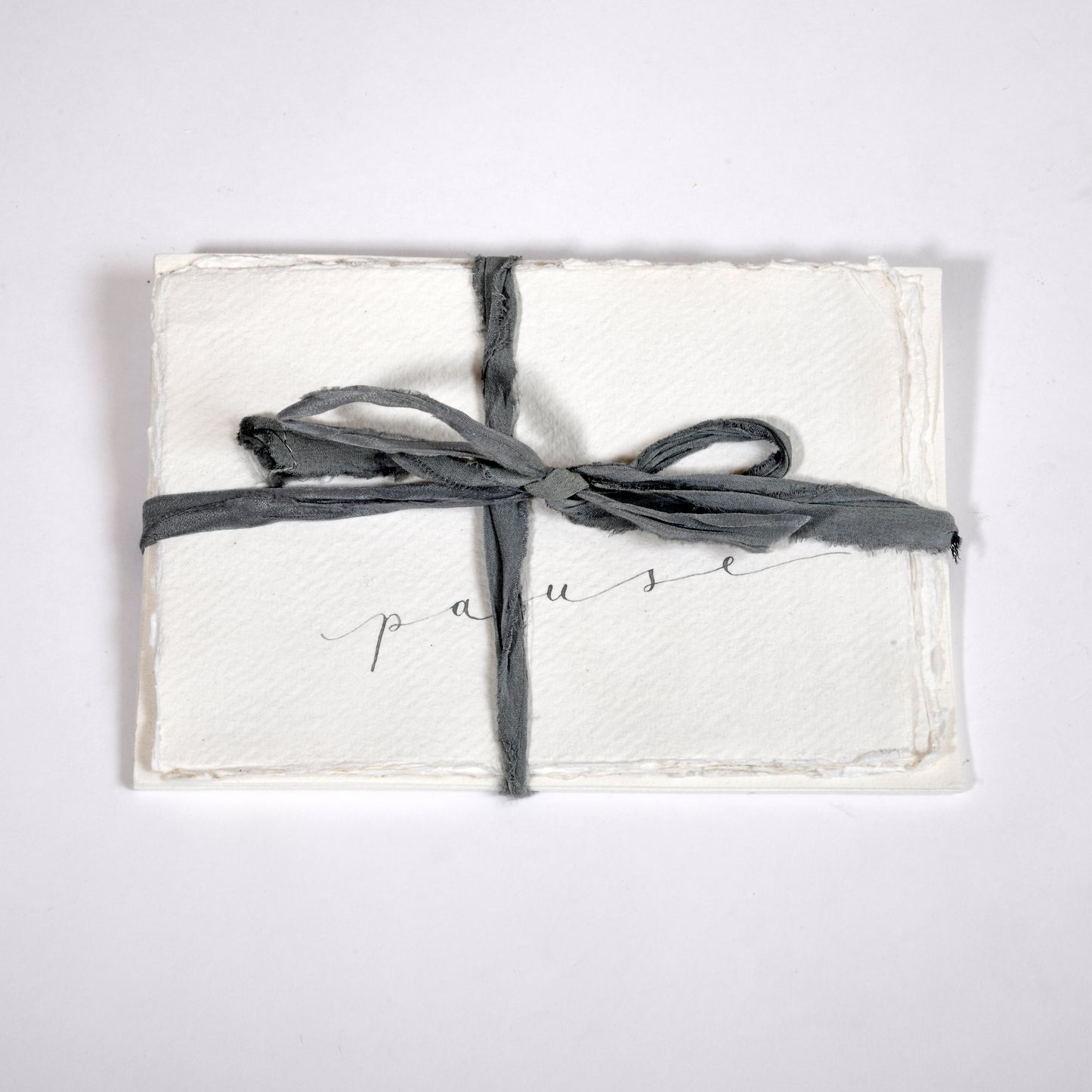 Note cards with contemporary calligraphy - "Mindful"