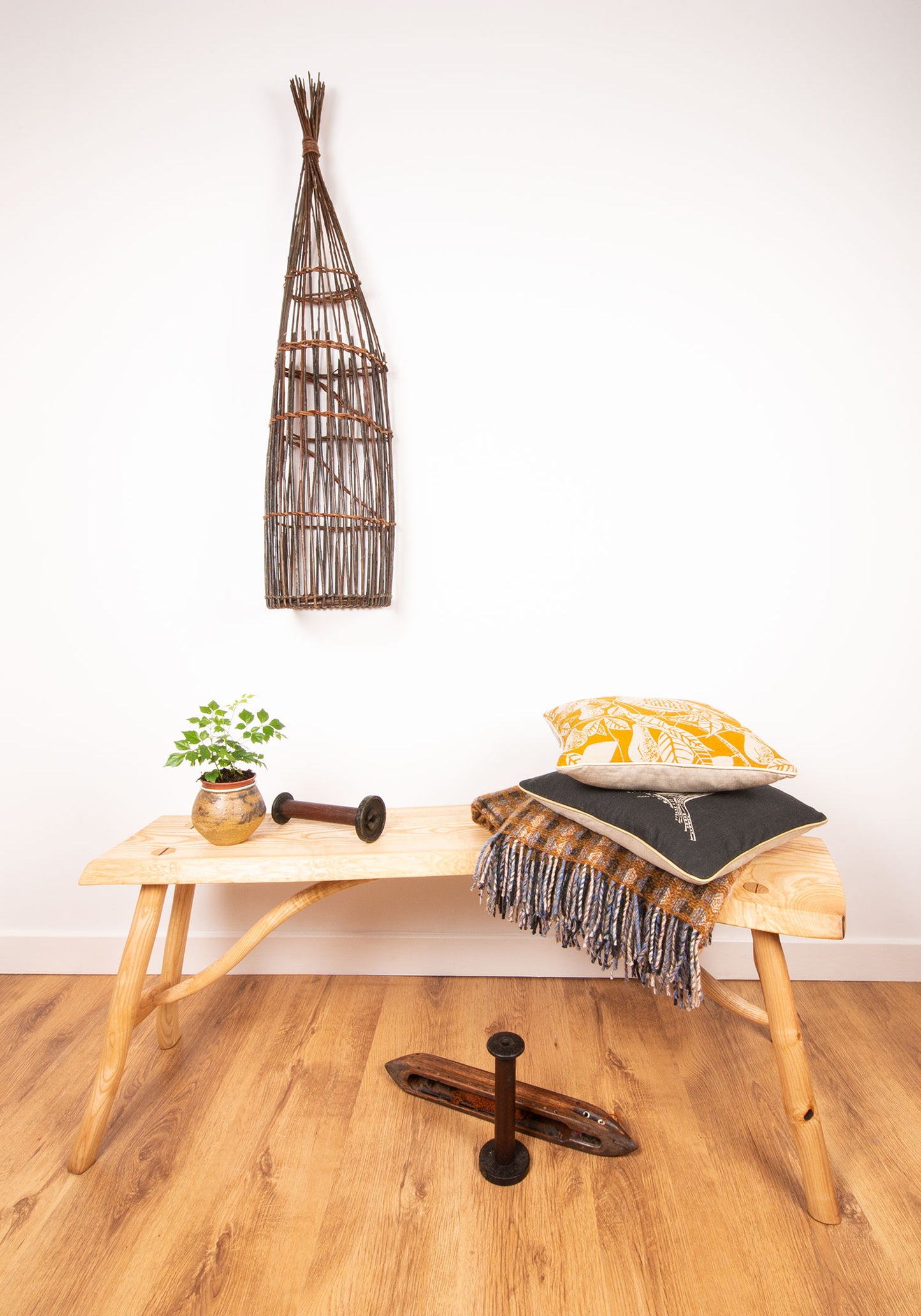Willow Fishermans Basket