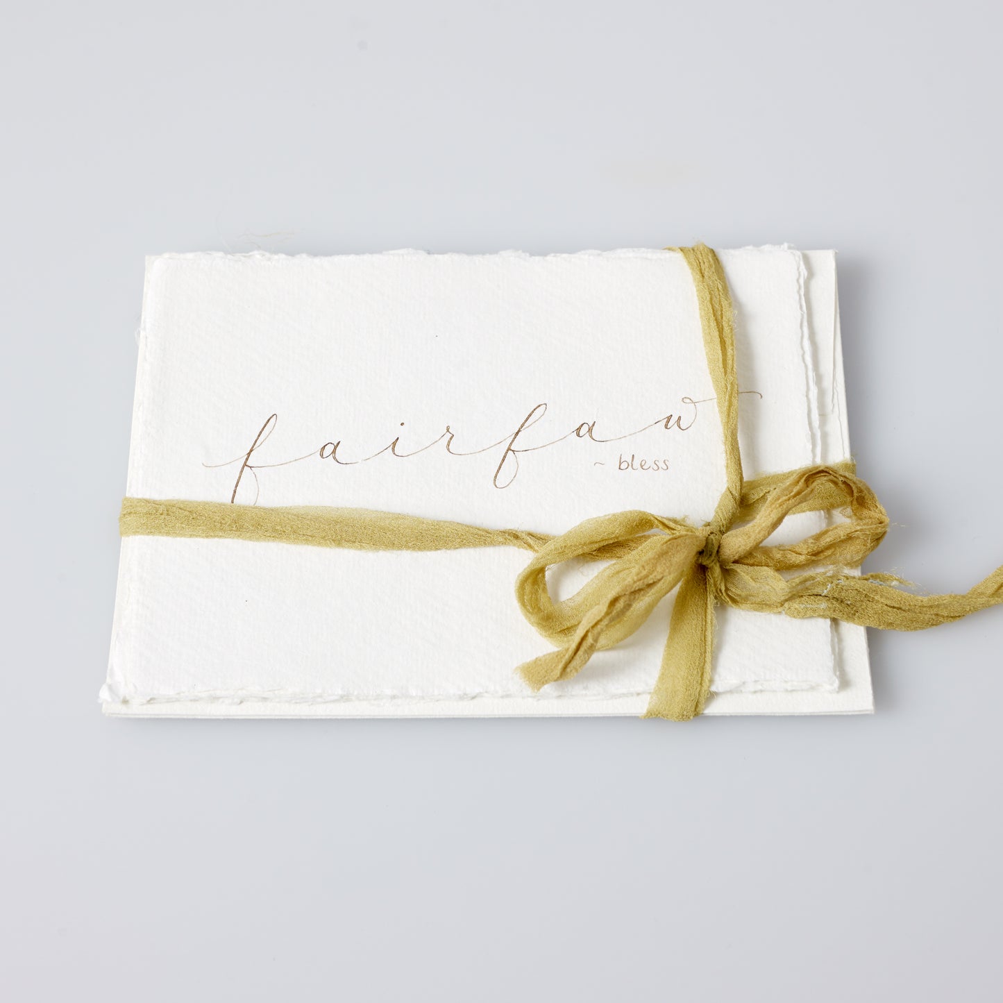 Note cards with contemporary calligraphy "Gaelic words and meanings"