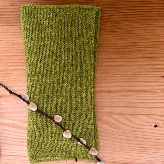 Lime Wrist Warmers