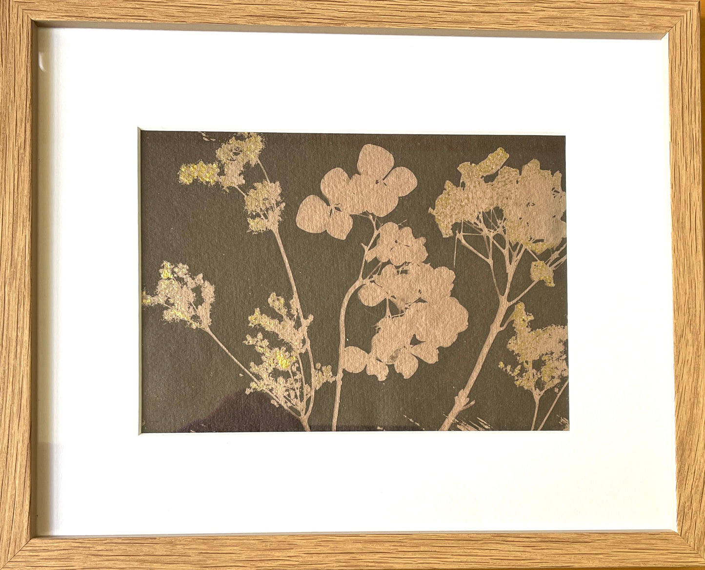 Sepia toned Cyanotype of Hydrangeas by Catriona Alison Orr