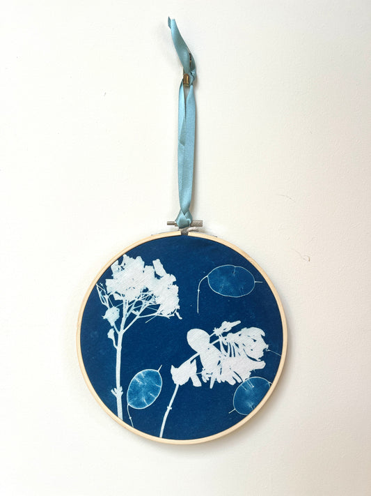 Round Frame Cyanotype (M)
