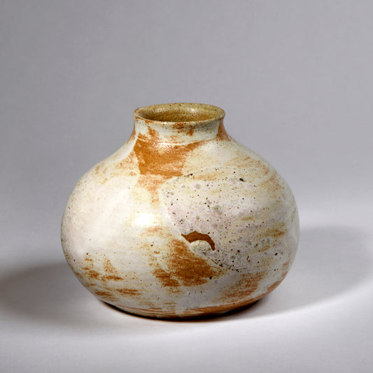 Ash Glazed Bud Vase
