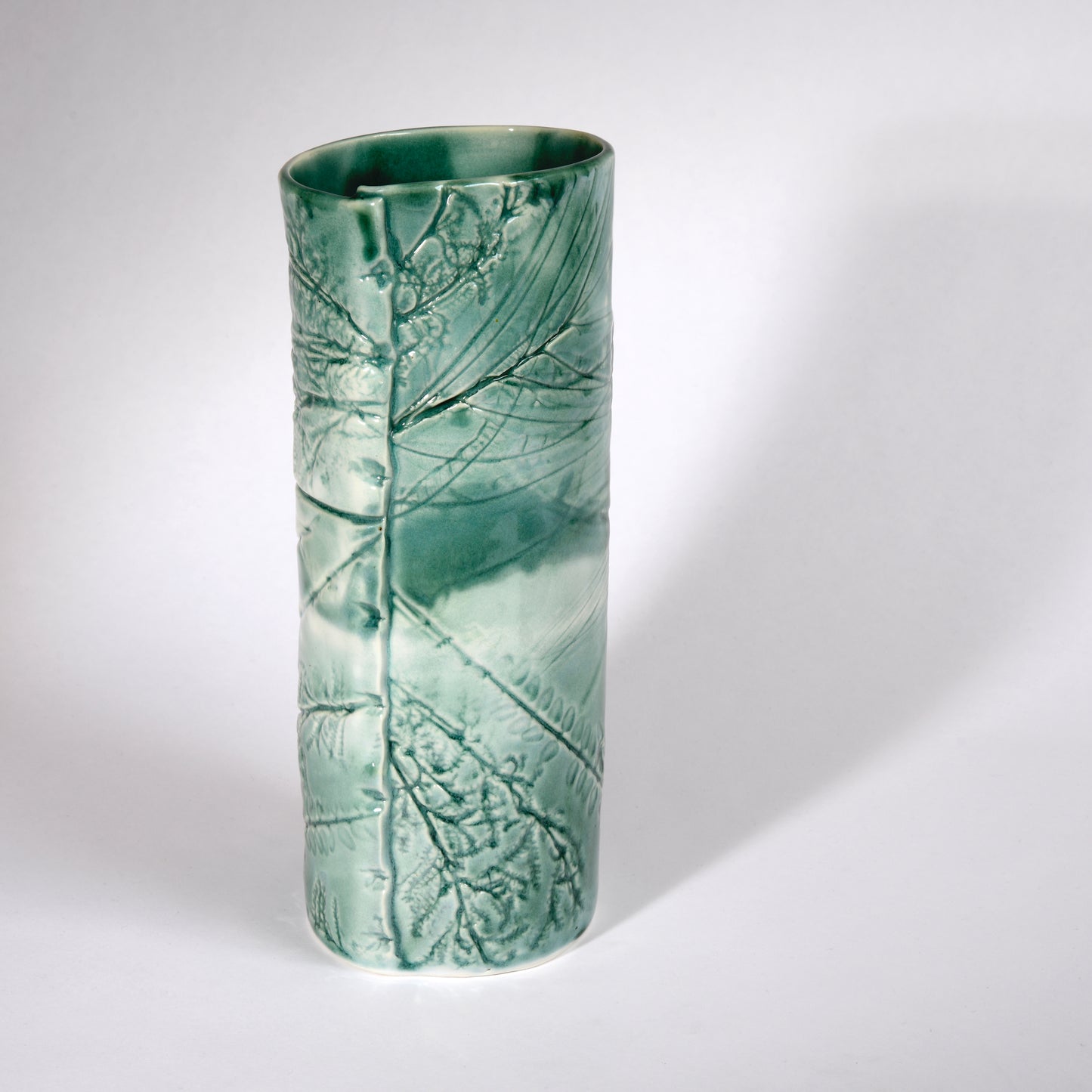 Porcelain "Windswept" Vase