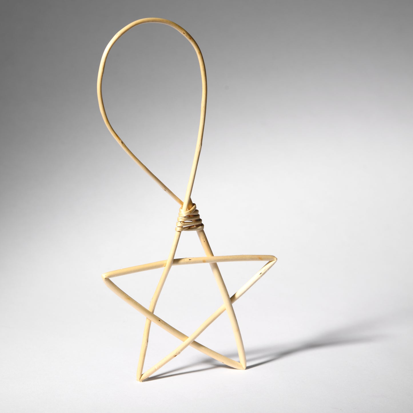 A simple willow star decoration to add joy.
