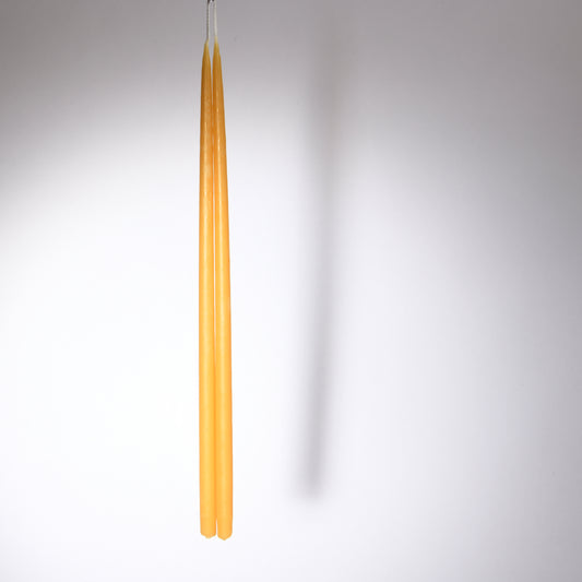 Beeswax Long Taper Candles (pair)