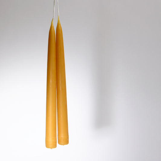 Beeswax Classic Dinner Candles (pair)