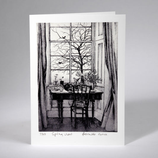 Card - Spring View. Pamela Grace.