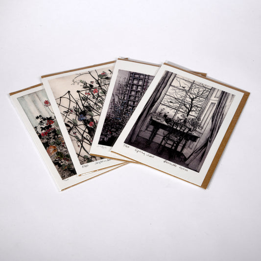 Card - Gate to the Field, Summer. Pamela Grace.