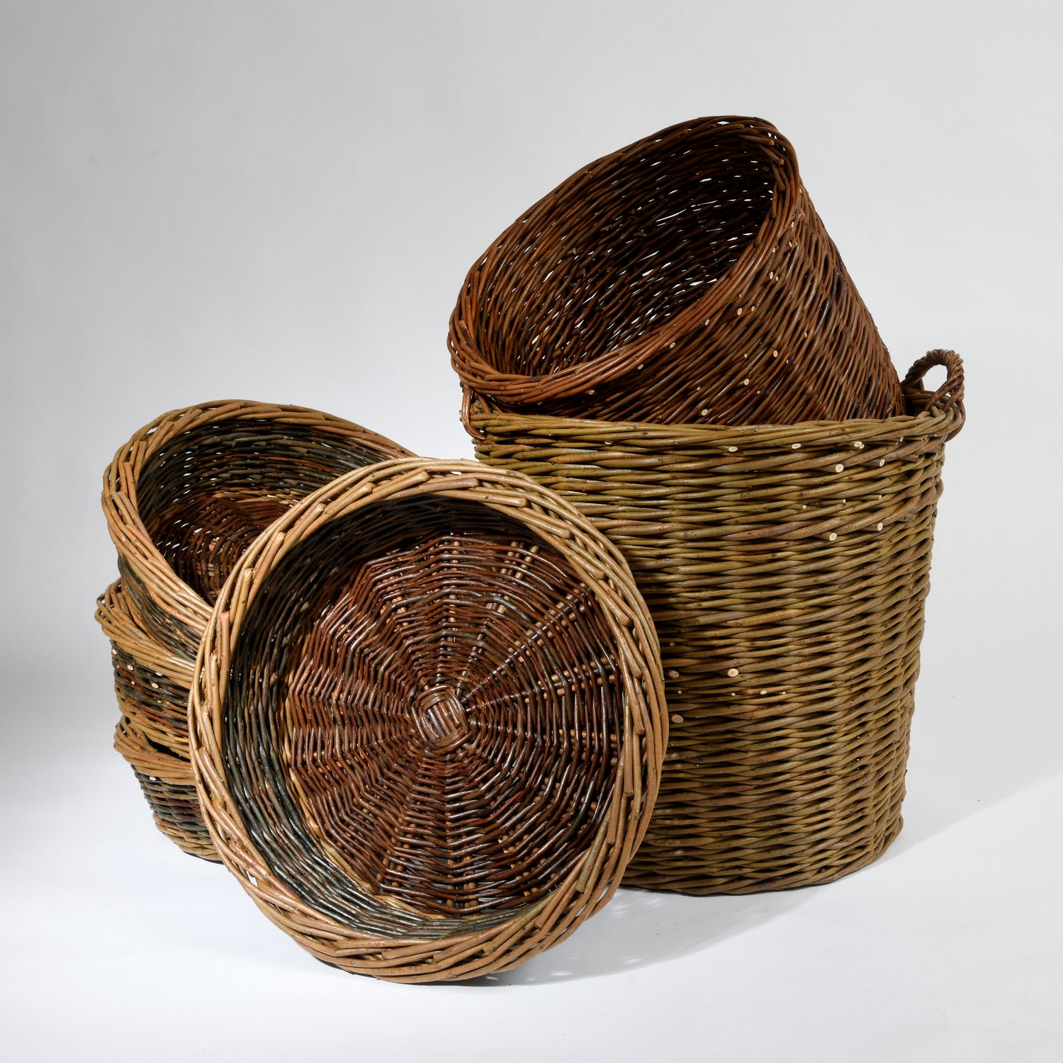 Hand crafted baskets, local, sustainable, authentic and beautiful.