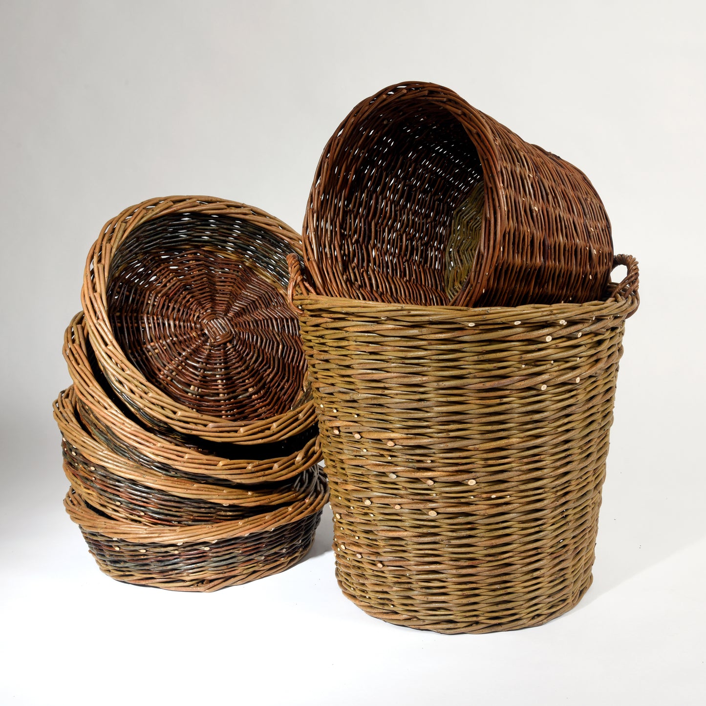 Handmade willow baskets