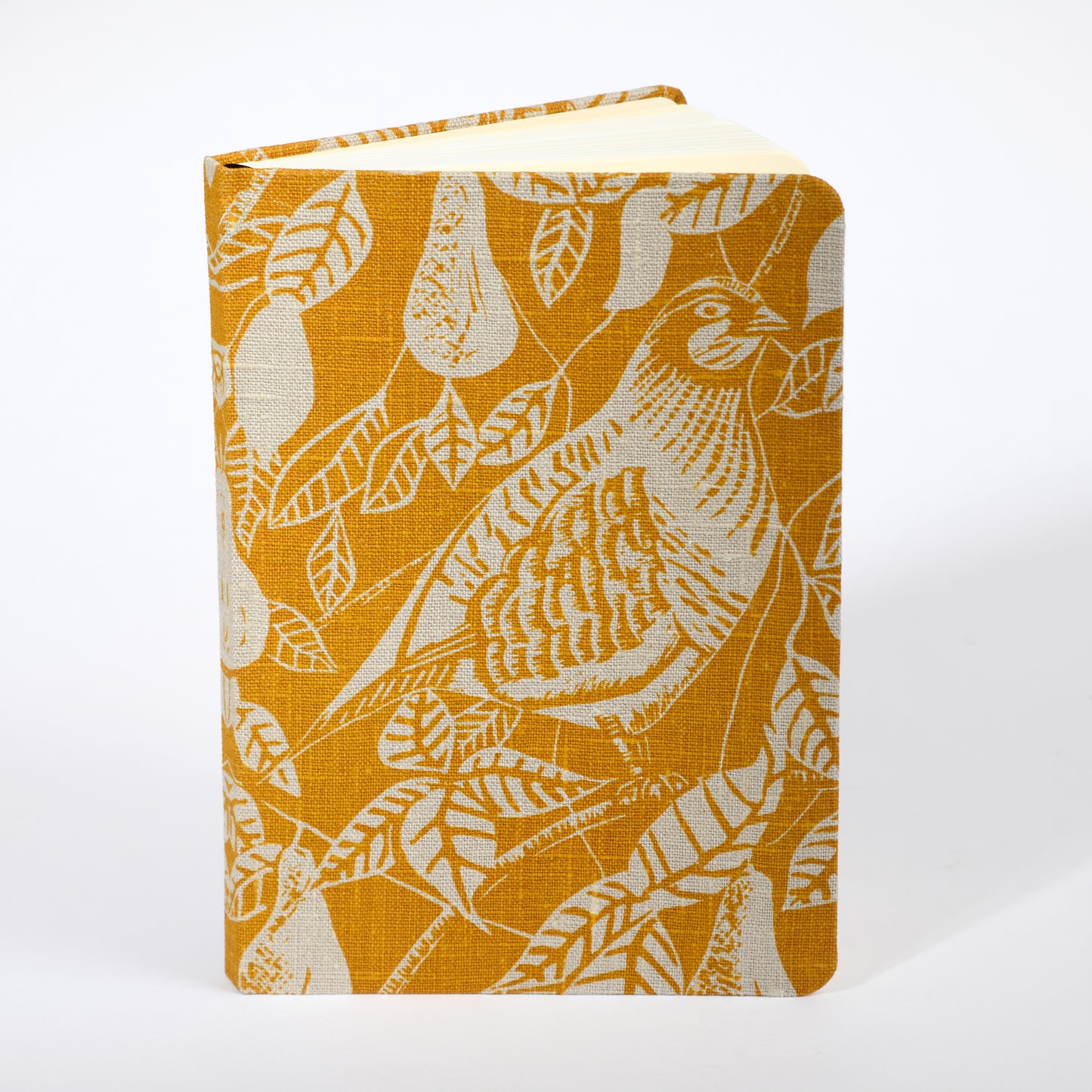 Hand Printed Linen Notebooks