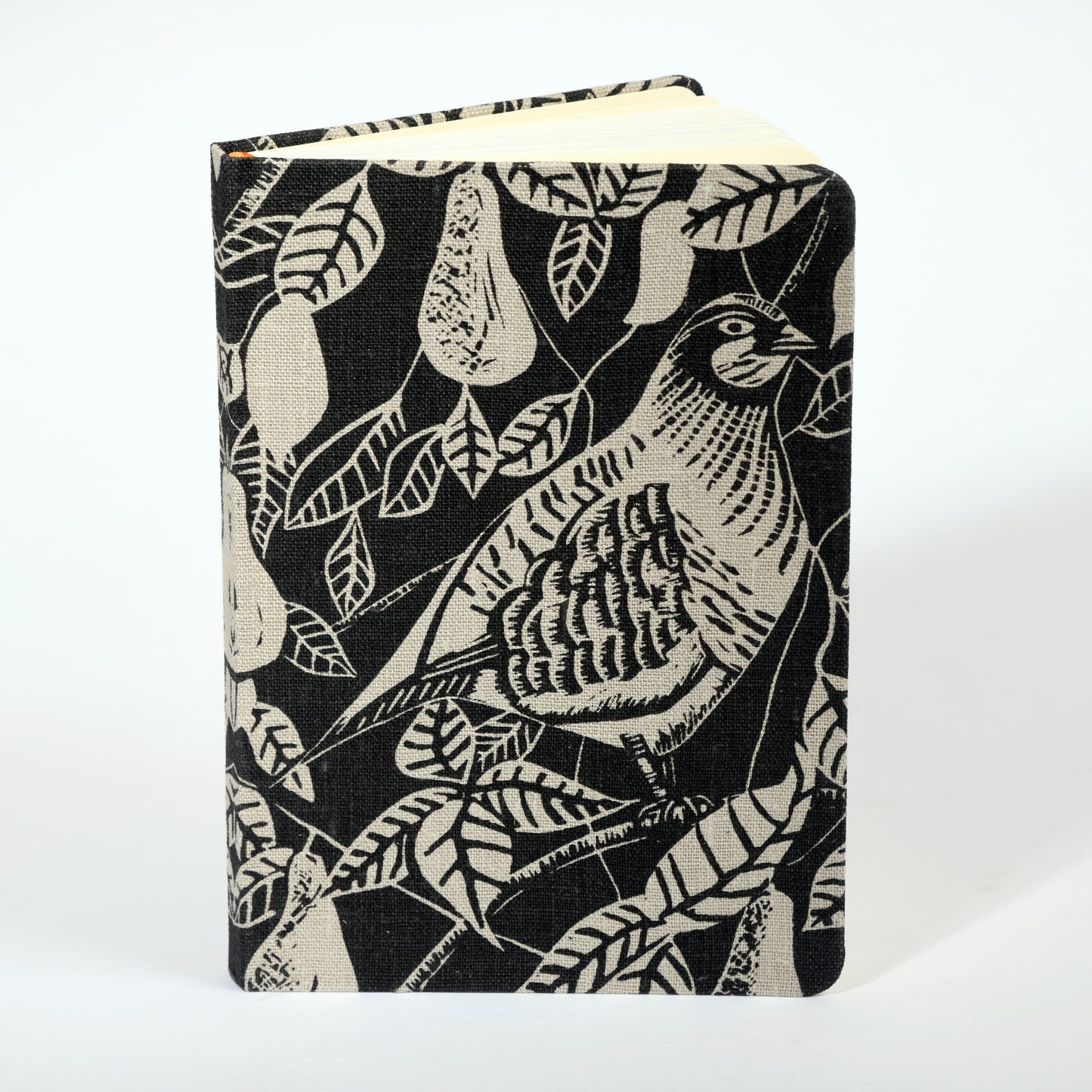 Hand Printed Linen Notebooks
