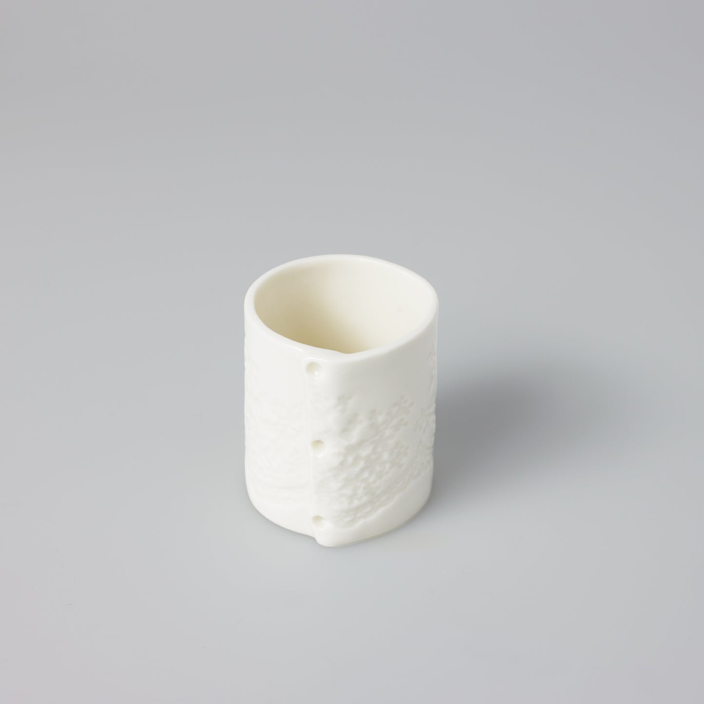 Porcelain Tea Light Holder in White or Aqua